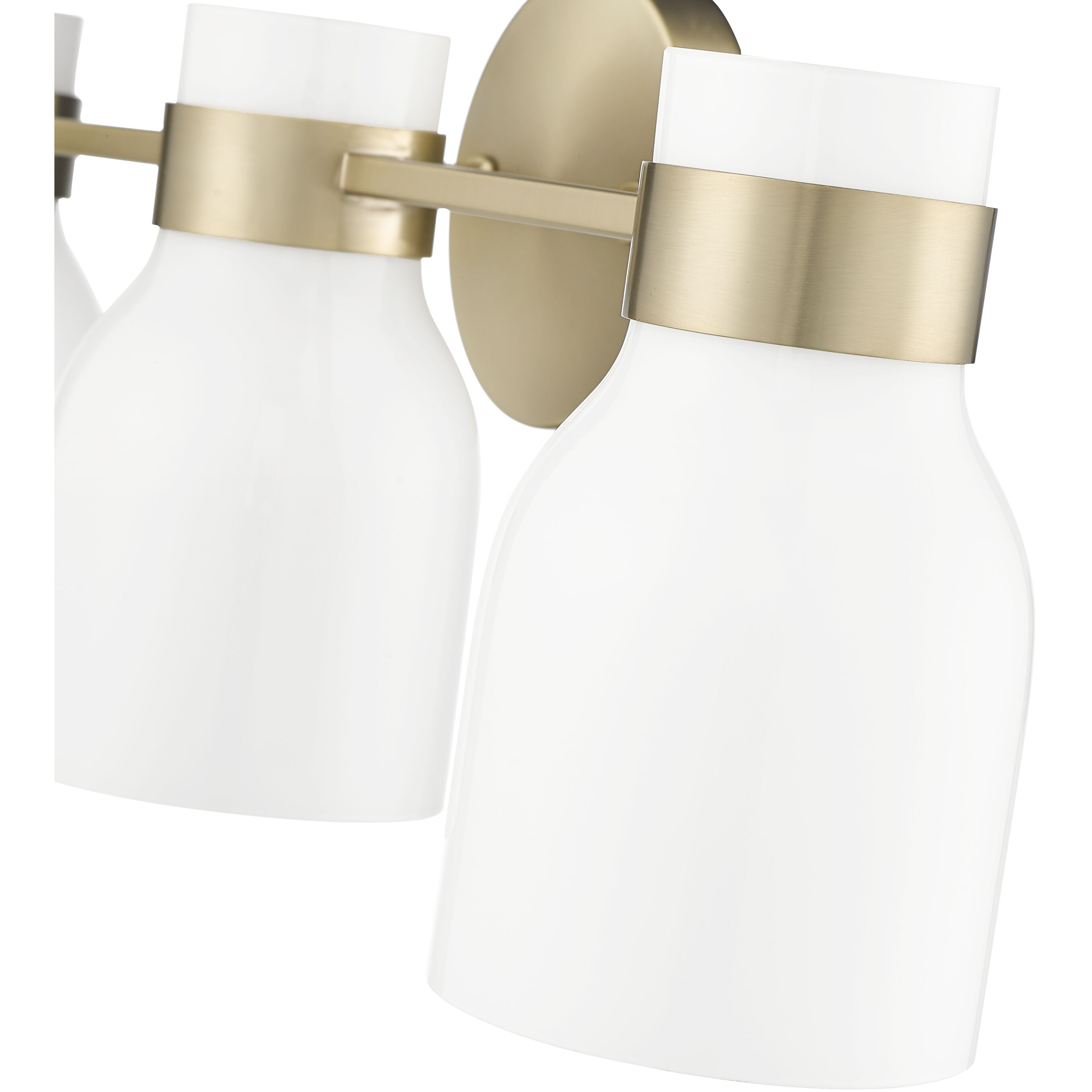 Corella 3 Light 22.4 inch Modern Gold Bathroom Vanity Light Wall Light